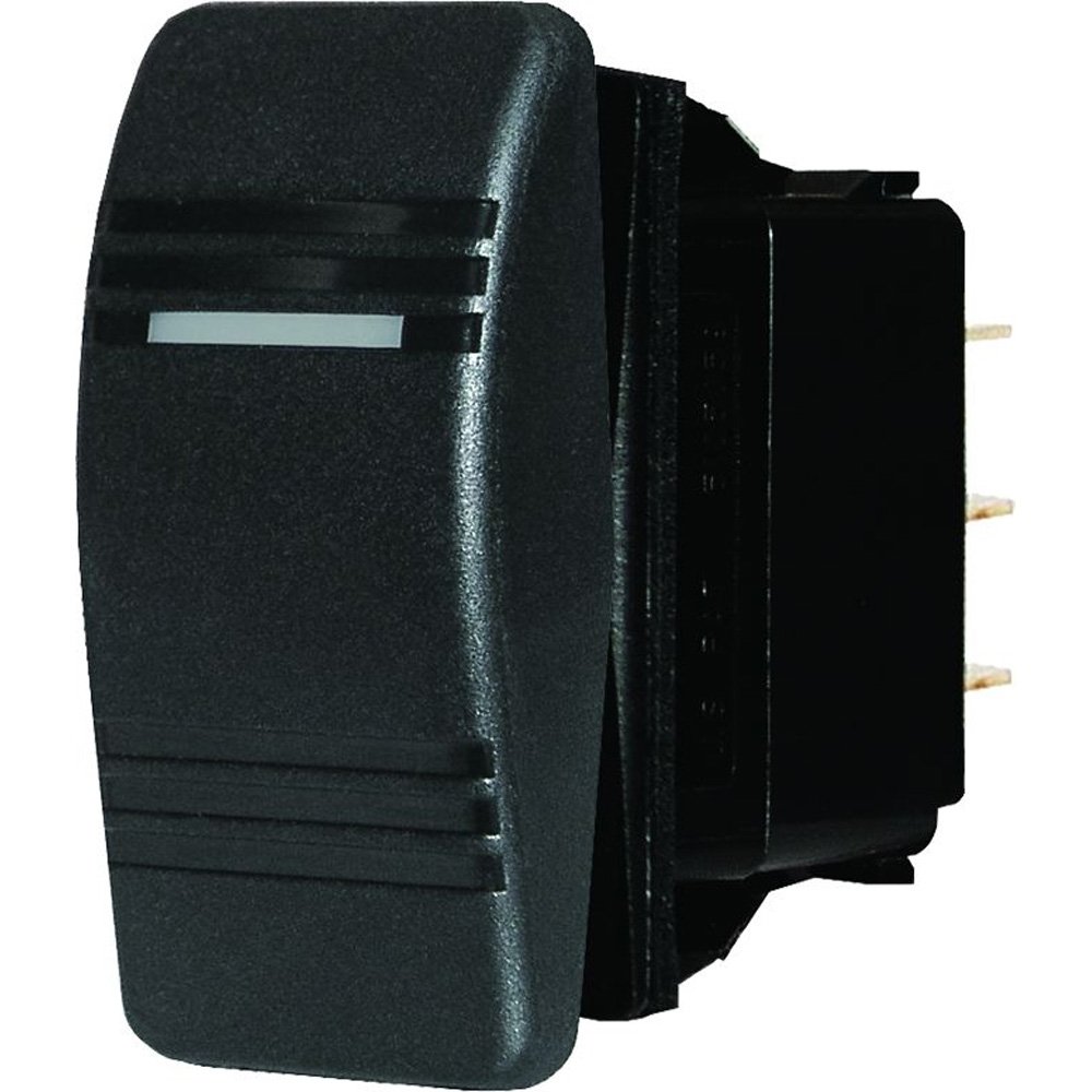 Conmutador Blue Sea Systems 8282 Contura Off-on Spst Negro - Venta Internacional.