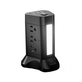 Foto 1 | Torre Multicontactos Regleta 3m Con 9salidas 3usb Y 1tipo C Eo Safe Imports Esi-19120 Negro