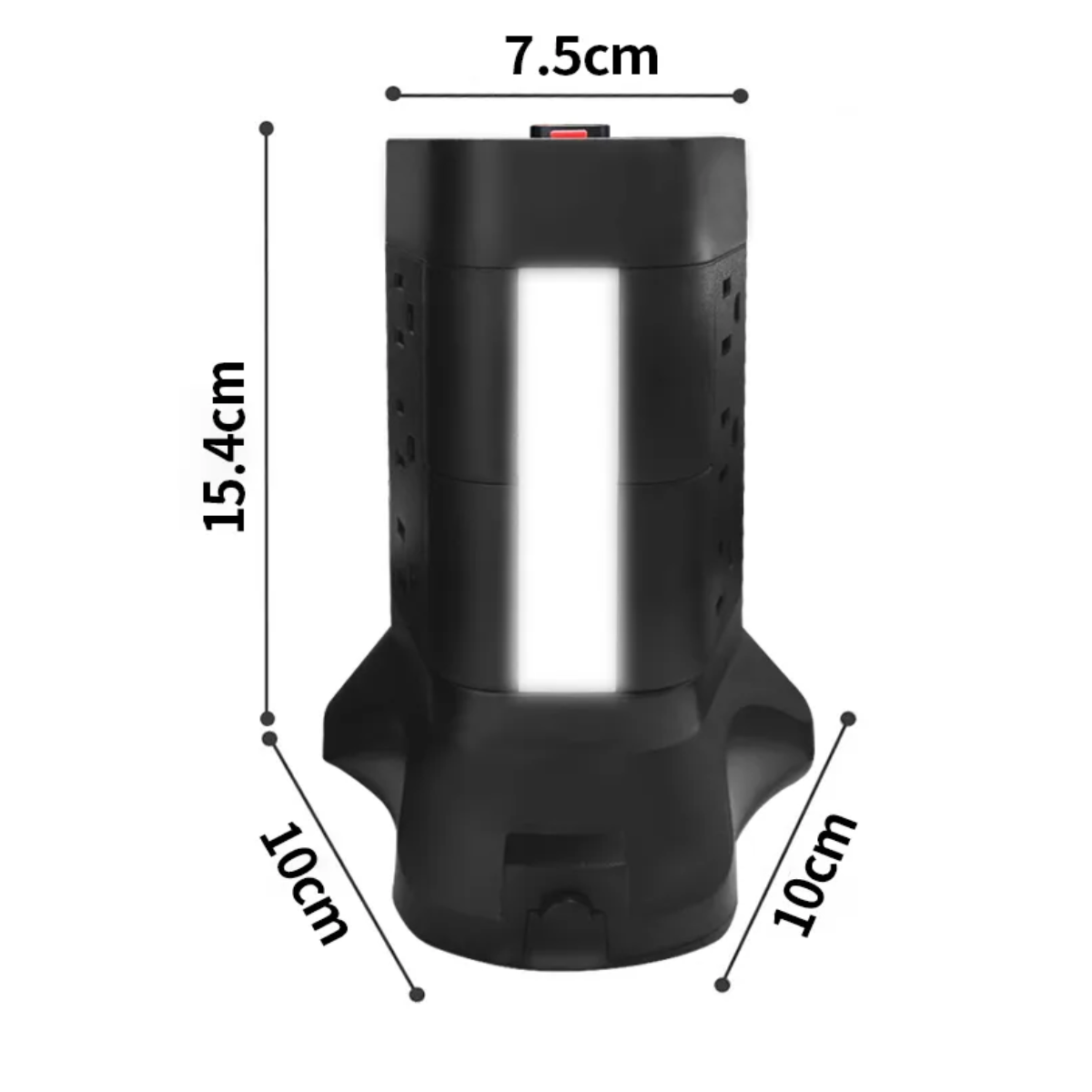 Foto 3 pulgar | Torre Multicontactos Regleta 3m Con 9salidas 3usb Y 1tipo C Eo Safe Imports Esi-19120 Negro