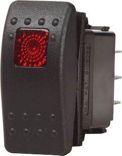 Foto 1 | Conmutador Contura Ii De Blue Sea Systems Off-on Spst, Negro - Venta Internacional.