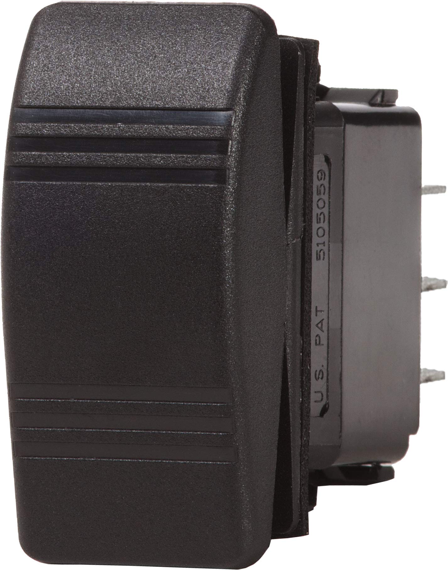Conmutador Blue Sea Systems 8288 Contura Off- (on) Dpst Negro - Venta Internacional.