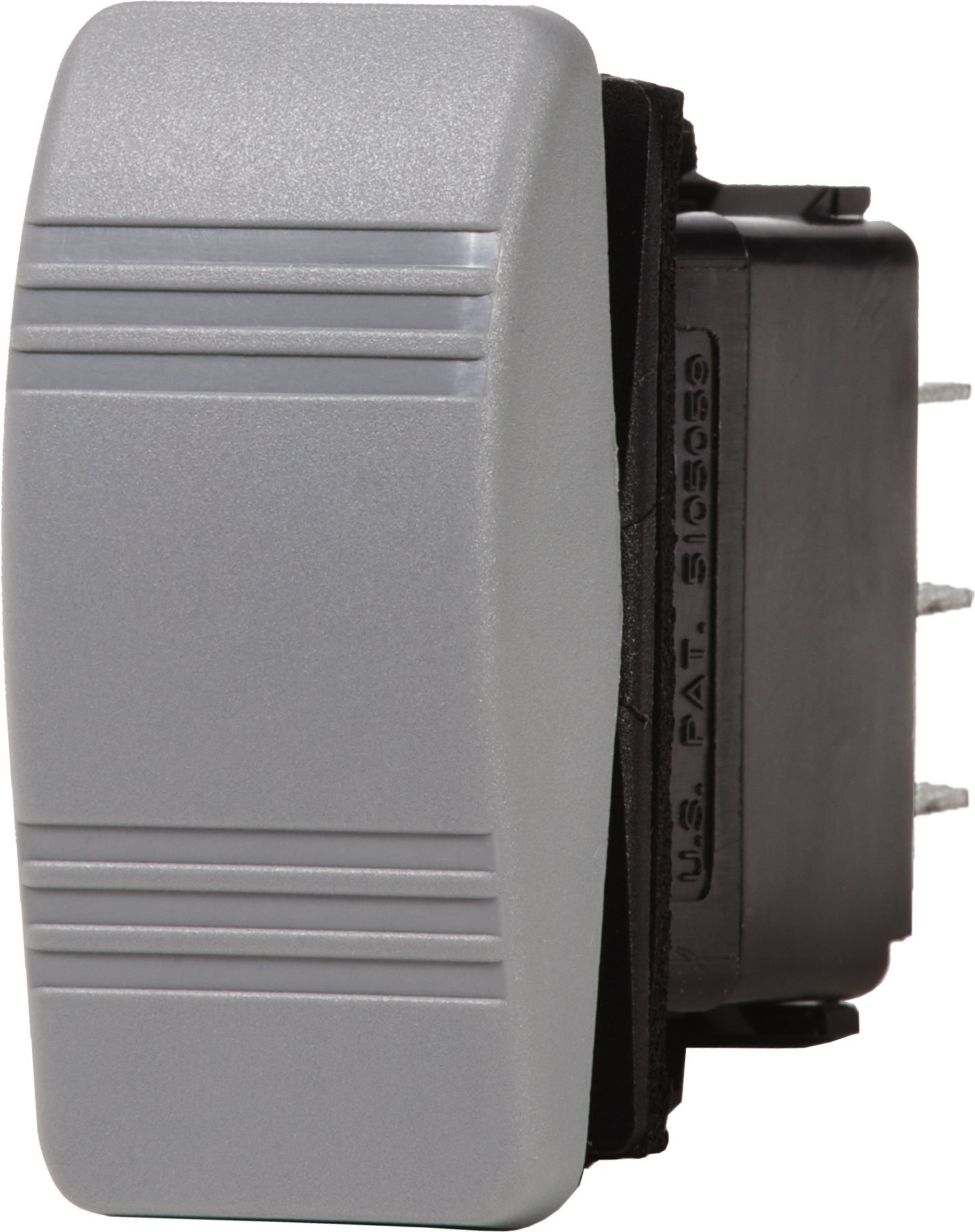 Interruptor Blue Sea Systems 8231 Contura Off- (on) Spst, Gris - Venta Internacional.