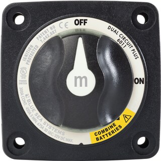 Foto 3 | Interruptor De Batería Blue Sea Systems Serie M Dual Circuitplus - Venta Internacional.
