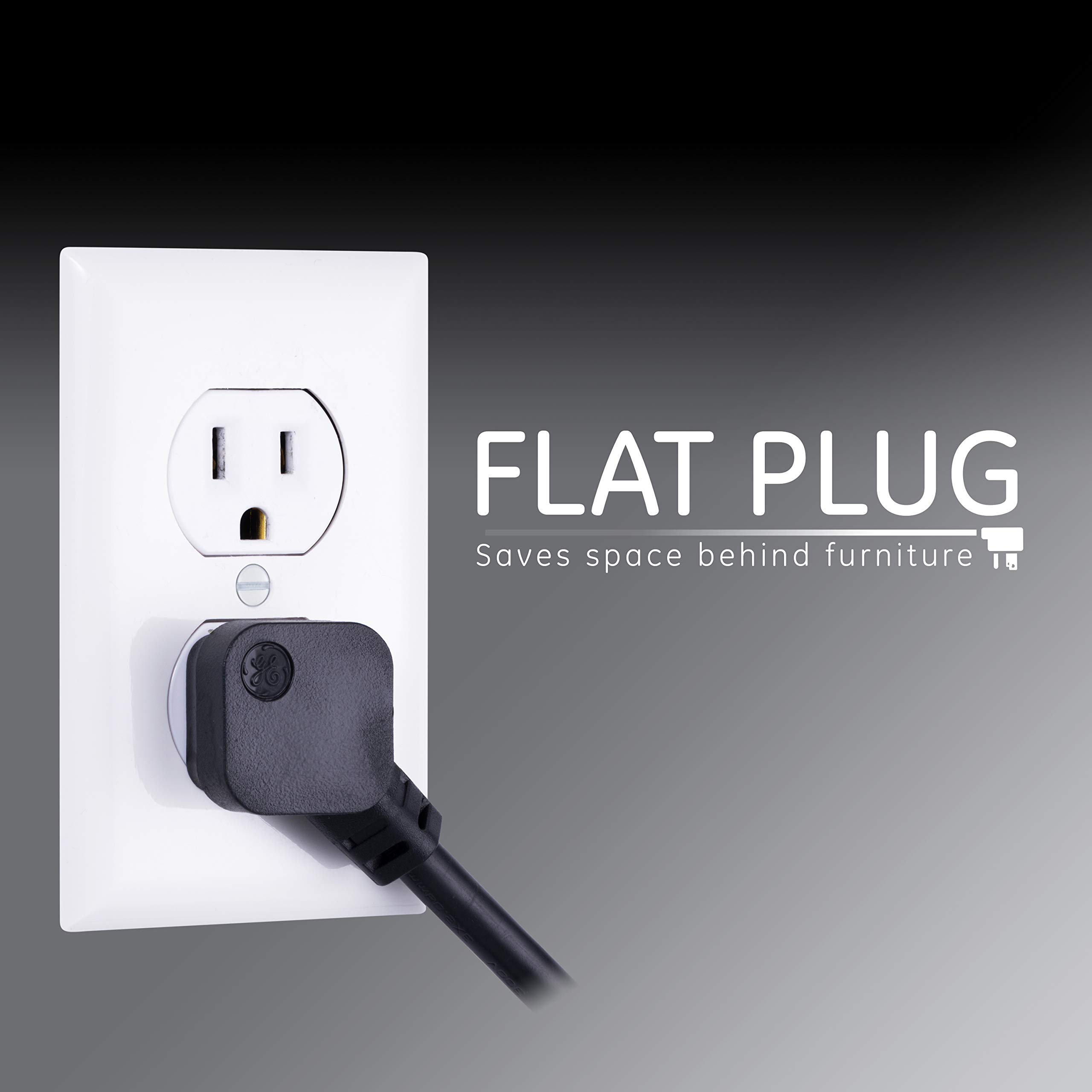 Foto 5 pulgar | Protector Contra Sobretensiones Ge Power Strip De 7 Salidas, 2 Usb 1500j, Cable De 4 Pies - Venta Internacional.