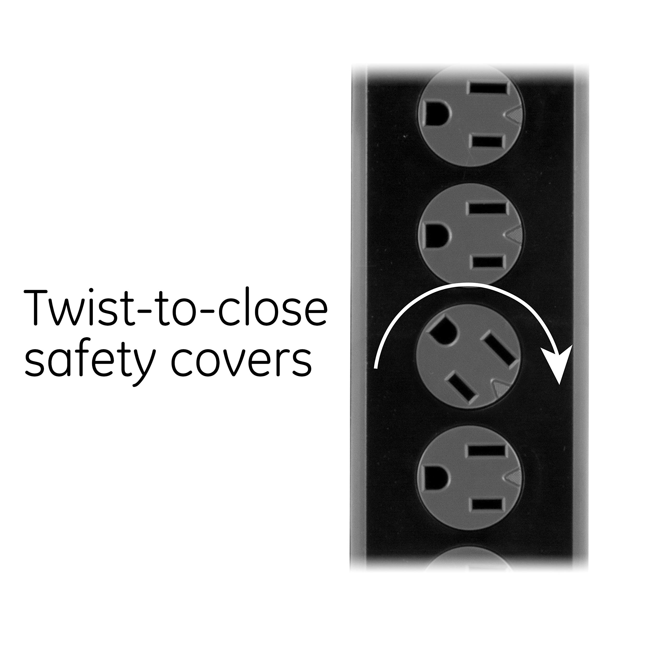 Foto 7 pulgar | Protector Contra Sobretensiones Ge Power Strip De 7 Salidas, 2 Usb 1500j, Cable De 4 Pies - Venta Internacional.