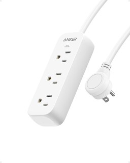 Foto 1 | Cable De Extensión Anker Flat Plug 3ac Con Protección Contra Sobretensiones - Venta Internacional.