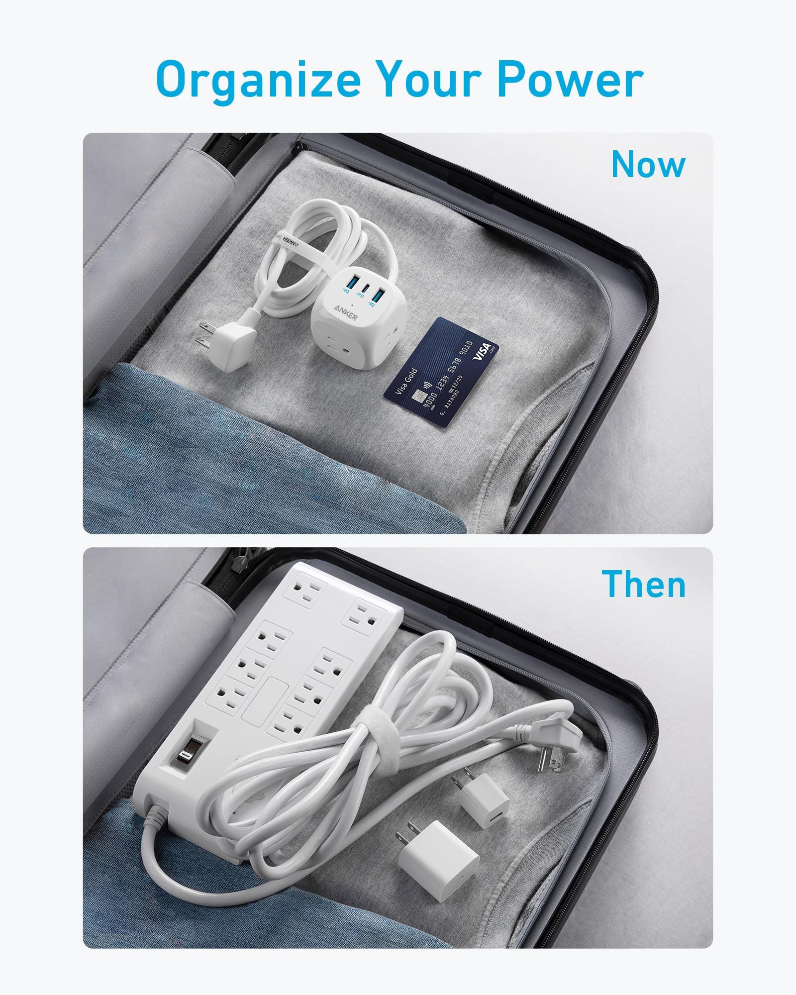 Foto 6 pulgar | Power Strip Anker Usb C 321 De 20 W Con 3 Enchufes Y Usb C Para Iphone - Venta Internacional.
