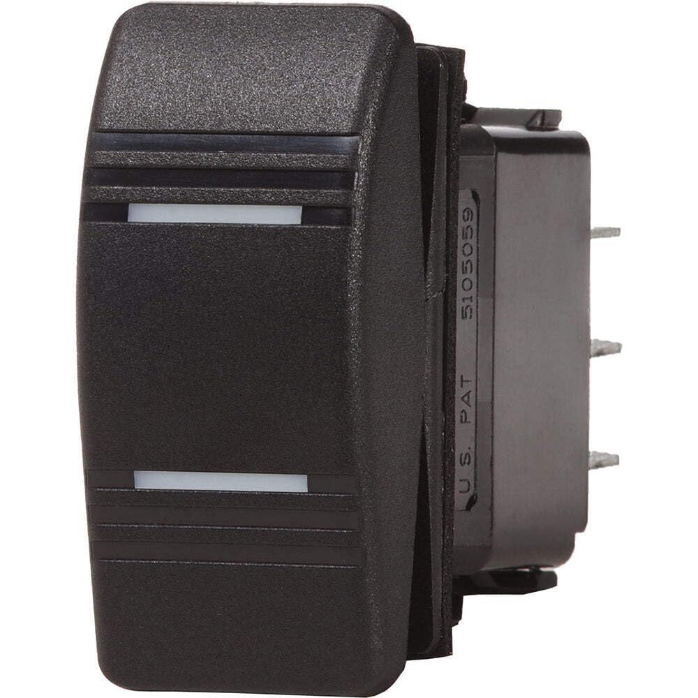 Conmutador Blue Sea Systems Contura Dpdt Negro, Encendido Y Encendido - Venta Internacional.