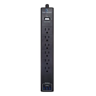 Foto 1 | Multicontacto Barracuda Sp106u Supresor De Picos 6c + 3 Usb