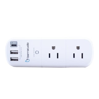 Foto 1 | Multicontacto Barracuda Spr106u, 6 Tomas, 2 Usb A, 1 Usb C 3
