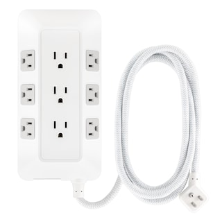 Foto 3 | Protector Contra Sobretensiones Ge Ultrapro 2480j De 9 Salidas Con Cable De 1,8 M, Color Blanco - Venta Internacional.