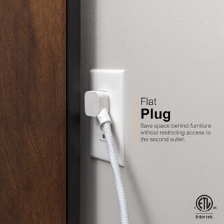 Foto 5 | Protector Contra Sobretensiones Ge Ultrapro 2480j De 9 Salidas Con Cable De 1,8 M, Color Blanco - Venta Internacional.