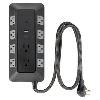 Foto 3 | Protector Contra Sobretensiones Ge Ultrapro 3540j De 10 Salidas Con Puertos Usb - Venta Internacional.