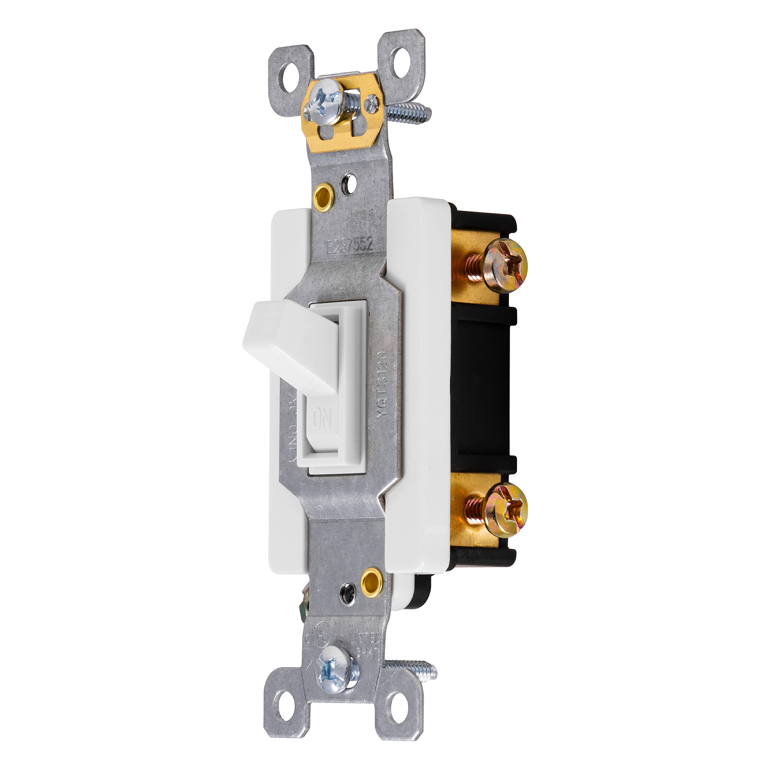 Interruptor De Palanca Ge Heavy-duty Unipolar 20a/120 V Ac Blanco - Venta Internacional.
