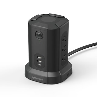 Foto 1 | Protector Contra Sobretensiones Power Strip Tower Amazon Basics De 9 Enchufes - Venta Internacional.