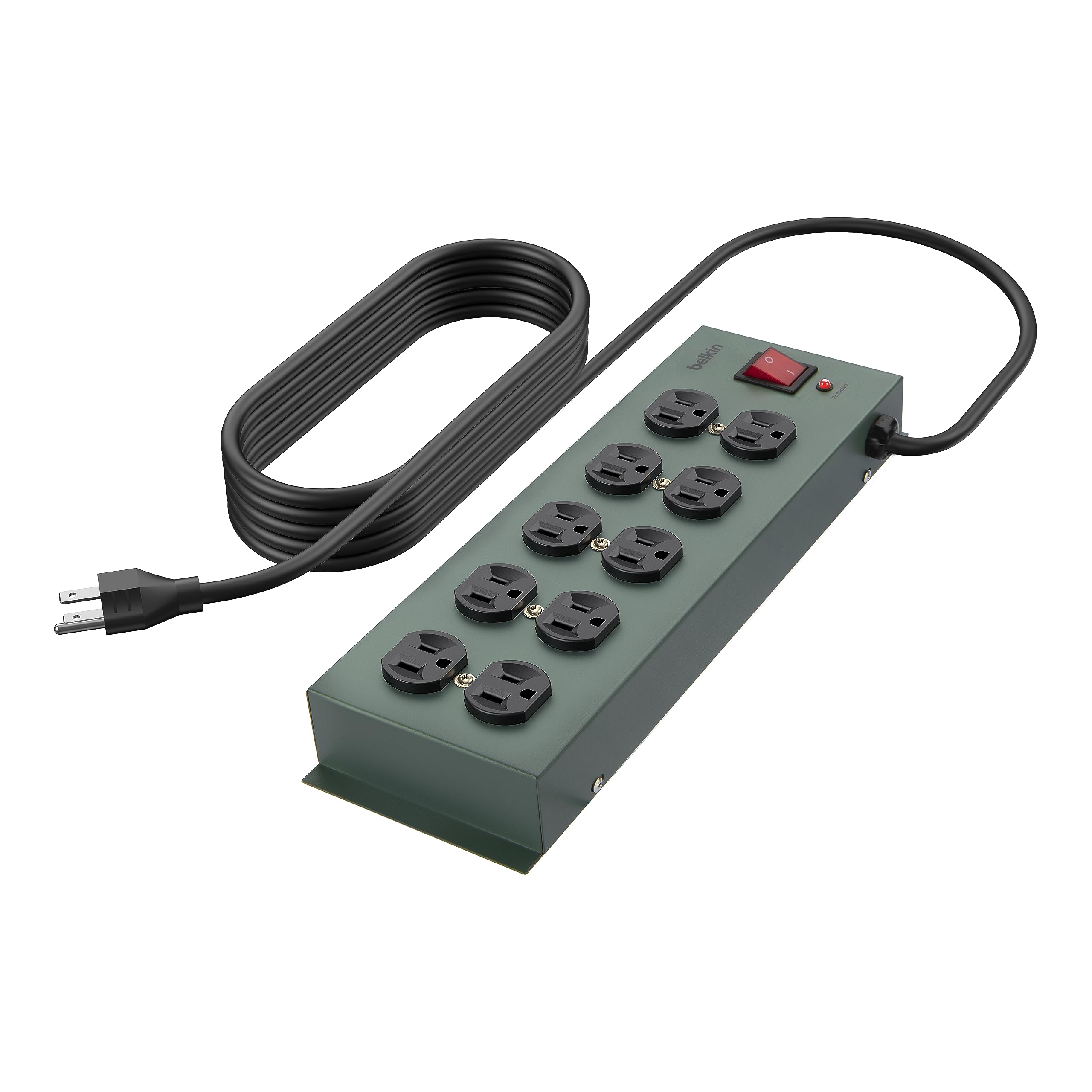 Protector Contra Sobretensiones Power Strip, Cable De 15 Pies, 10 Tomas De Corriente Alterna De Belkin - Venta Inte