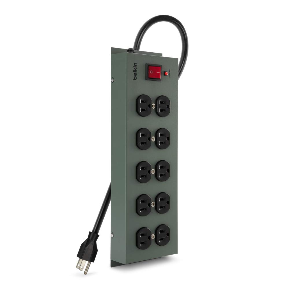Foto 3 pulgar | Protector Contra Sobretensiones Power Strip, Cable De 15 Pies, 10 Tomas De Corriente Alterna De Belkin - Venta Inte