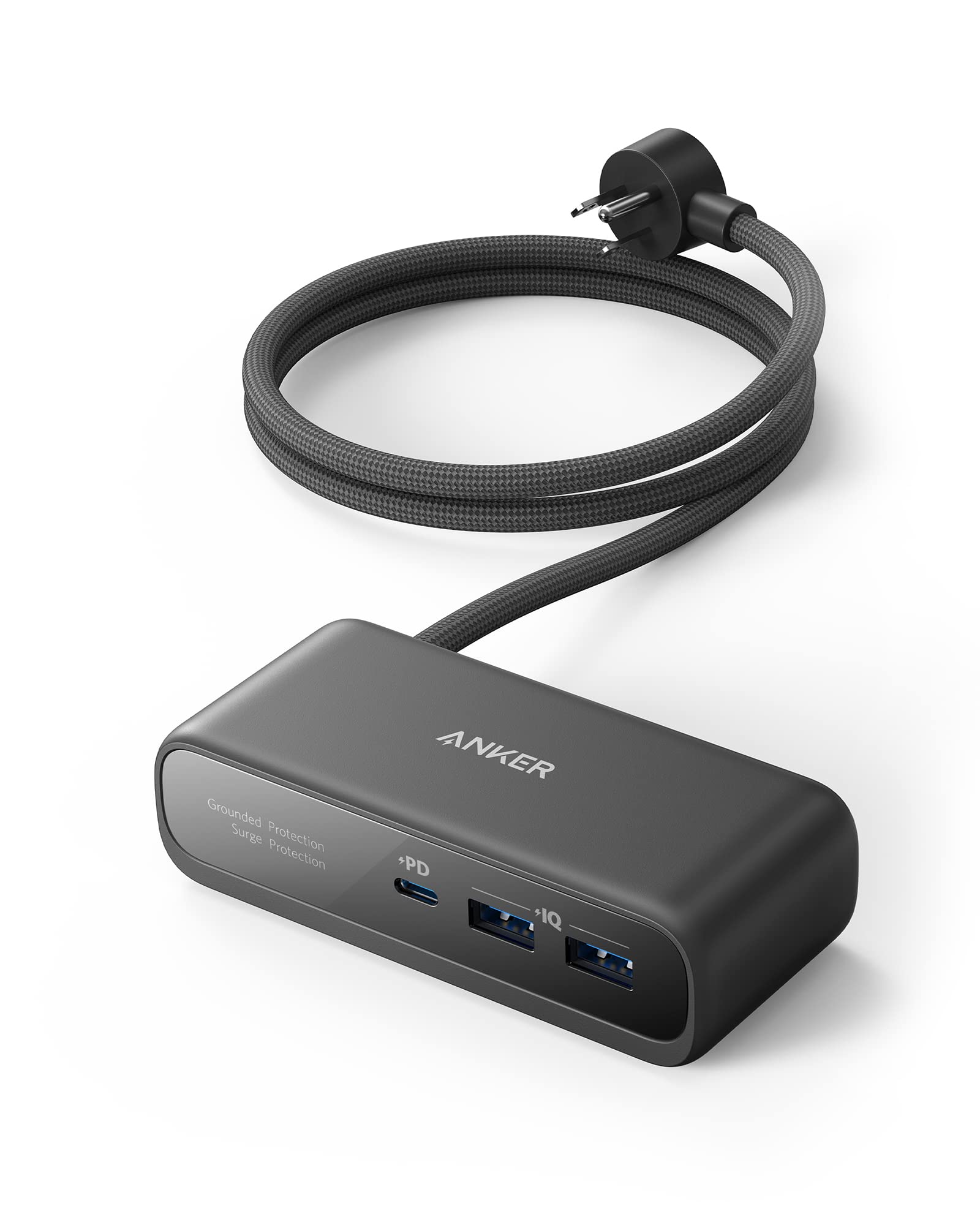 Foto 2 pulgar | Power Strip Anker 521 Con 3 Enchufes Y Cargador Usb C De 30 W - Venta Internacional.
