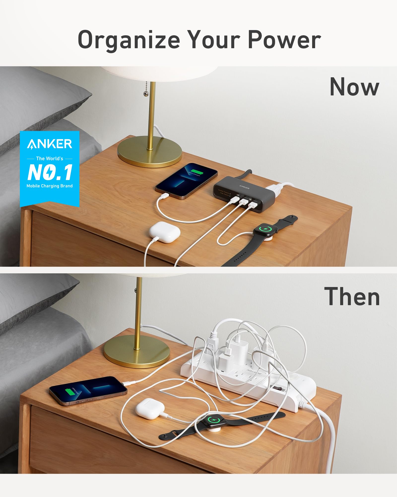 Foto 3 pulgar | Power Strip Anker 521 Con 3 Enchufes Y Cargador Usb C De 30 W - Venta Internacional.