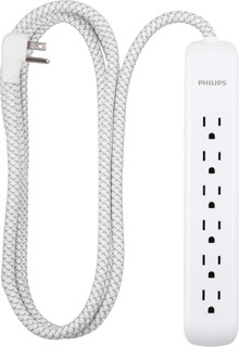 Foto 1 | Protector Contra Sobretensiones Power Strip Philips, 6 Salidas 1080j, 6 Pies - Venta Internacional.
