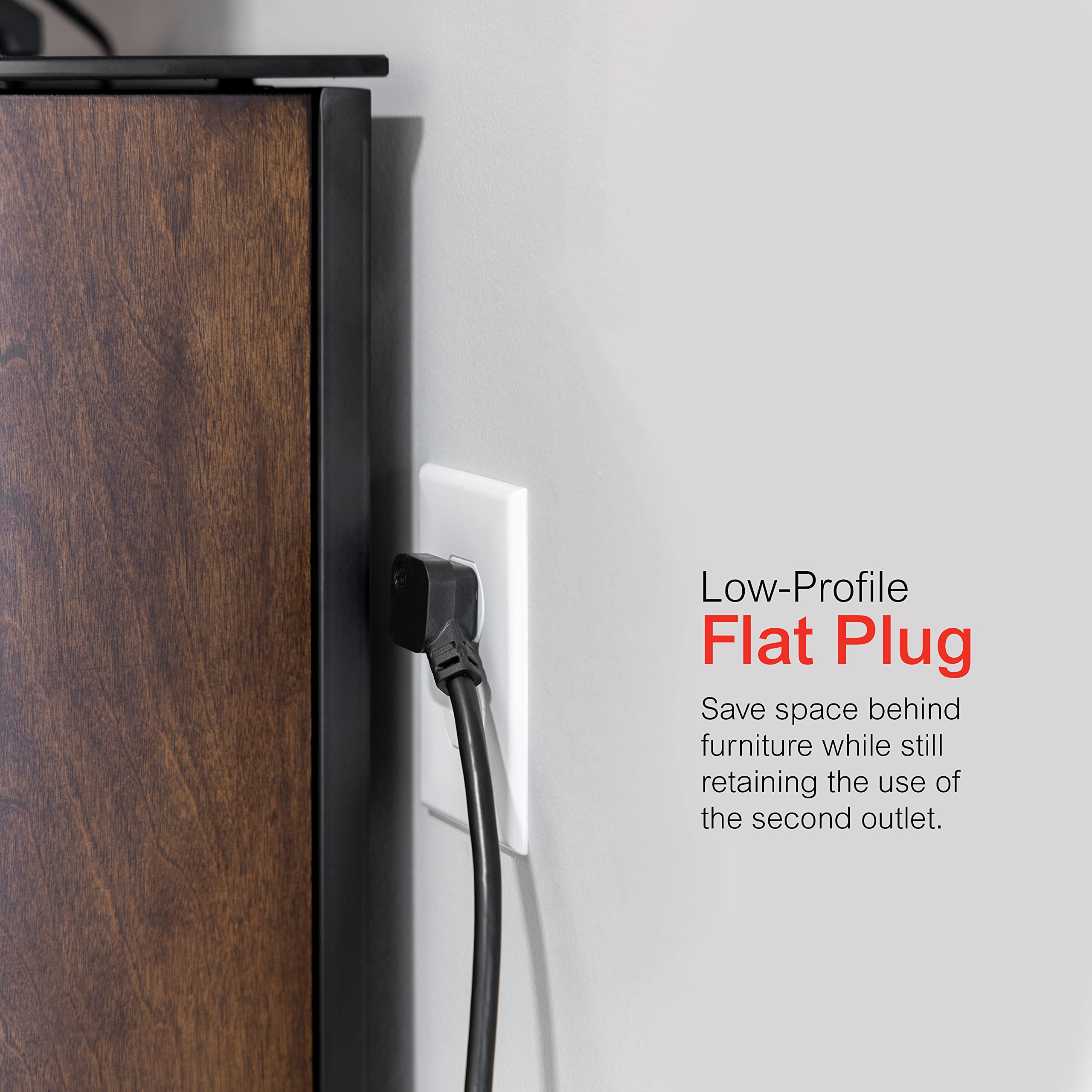 Foto 4 pulgar | Protector Contra Sobretensiones Ge Pro, Cable Negro De 6 Salidas, 620 Julios Y 2 Pies - Venta Internacional.