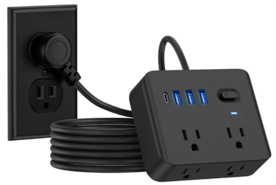 Foto 1 | Xtellar Regleta Multicontacto Premium Con Carga Rápida Usb Y Tipo-c, Cable Extensión 5m, Protección Sobrecarga