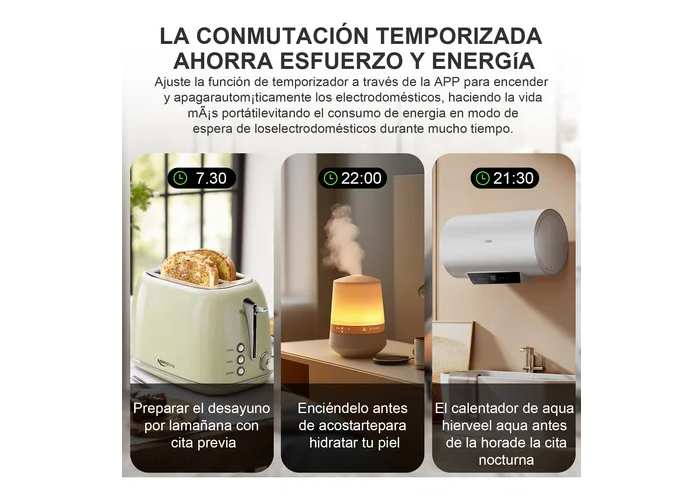 Foto 5 pulgar | Xtellar - Regleta Inteligente Wifi Con Multipuertos Y Cargador Integrado Para Modernizar Tu Hogar