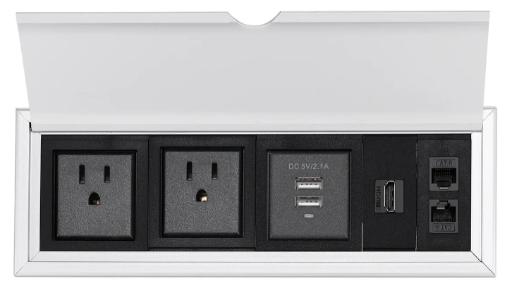 Foto 1 | Enchufe Multifuncional 7-en-1 Xtellar Para Escritorio Con Cargador Usb
