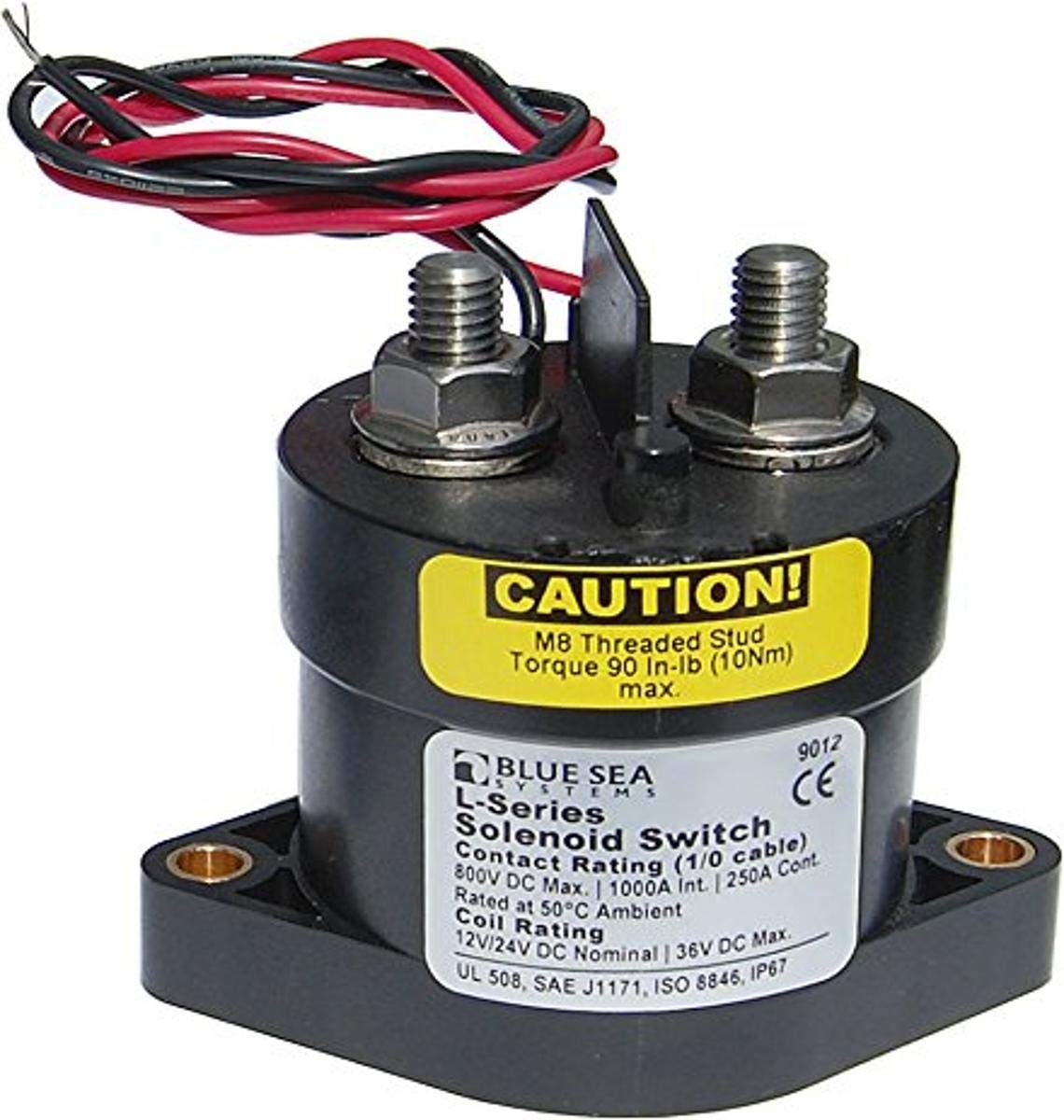 Interruptor Electrónico Blue Sea Systems 9012 Solenoide Serie L - Venta Internacional.