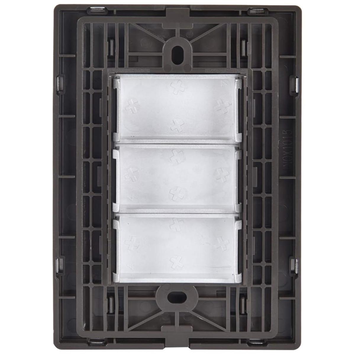 Foto 5 pulgar | Placa Ciega Práctica Ventdepot Mxiuf-004 4 Piezas Plateado