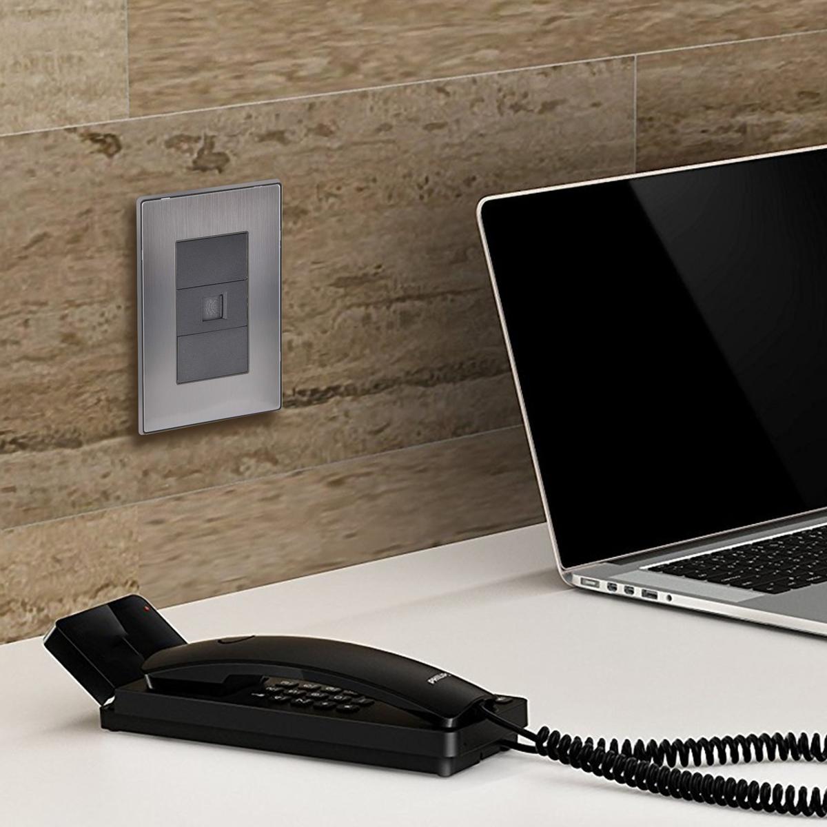 Foto 6 | Placa De Pared Ensamblada Ventdepot Mxiut-003 3 Piezas Plateado