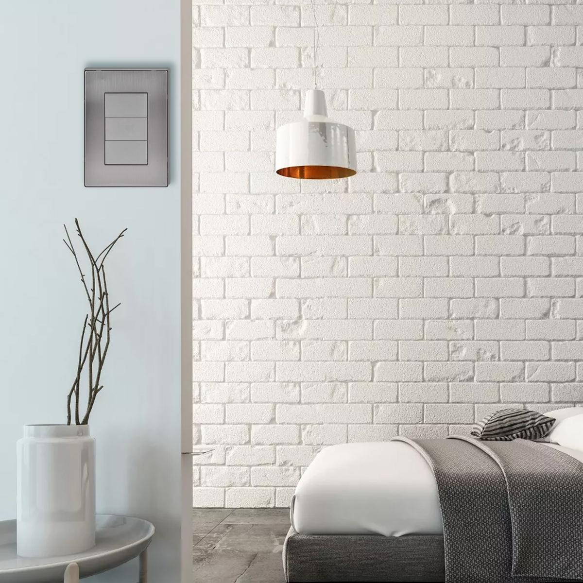 Foto 6 | Tapa Ciega Para Pared Ventdepot Mxiim-004 4 Piezas Plateado