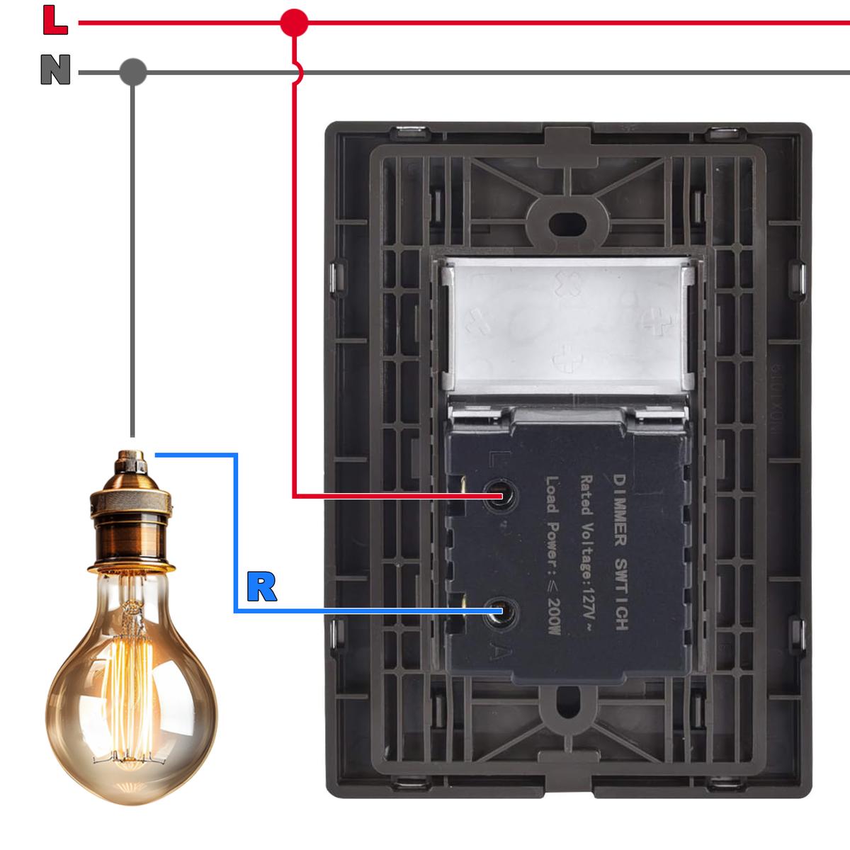 Foto 5 pulgar | Interruptor Dimmer Para Focos Ventdepot Mxiul-006 10 Piezas Plateado