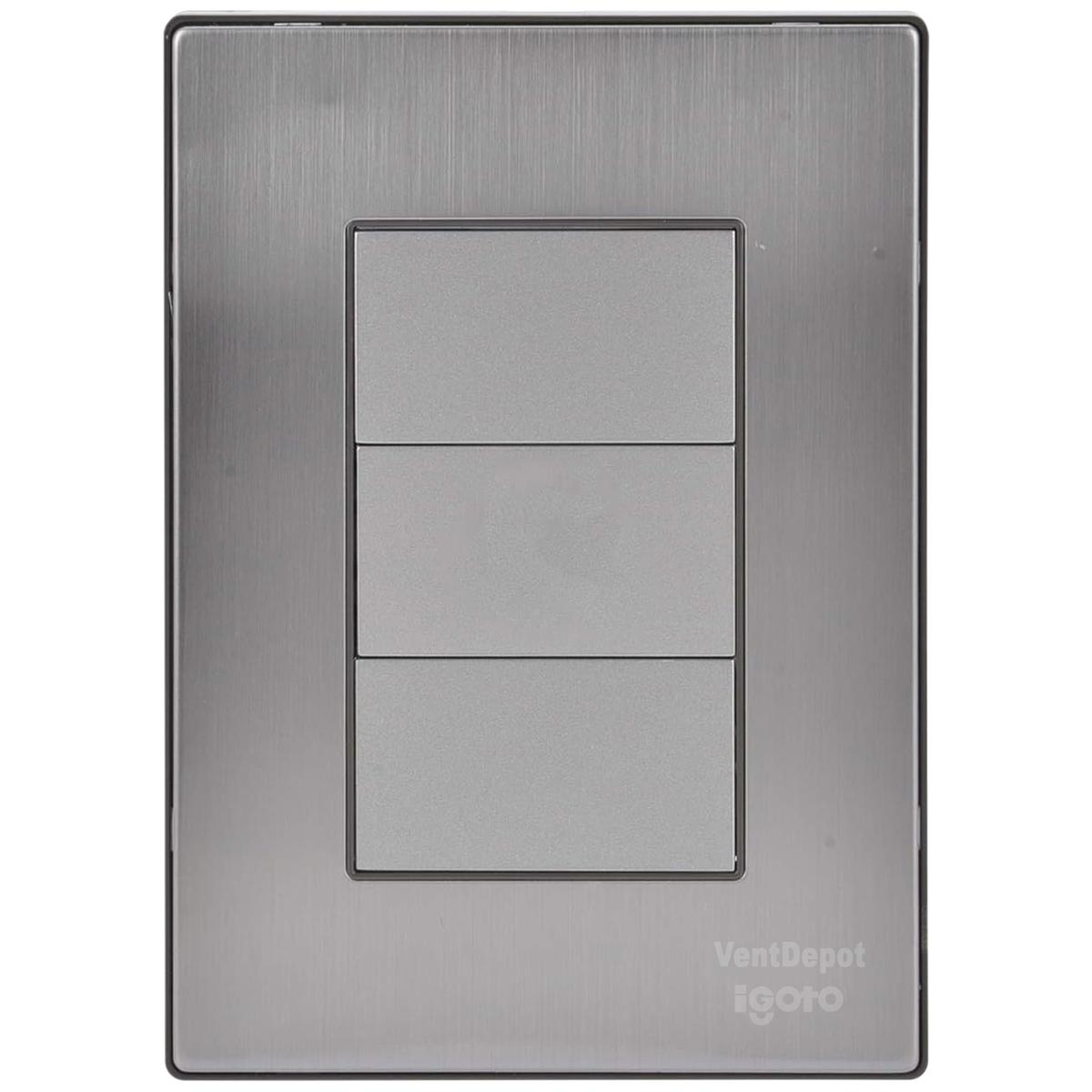 Foto 1 | Tapa Ciega Ventdepot Mxiim-001 1 Pieza Plateado