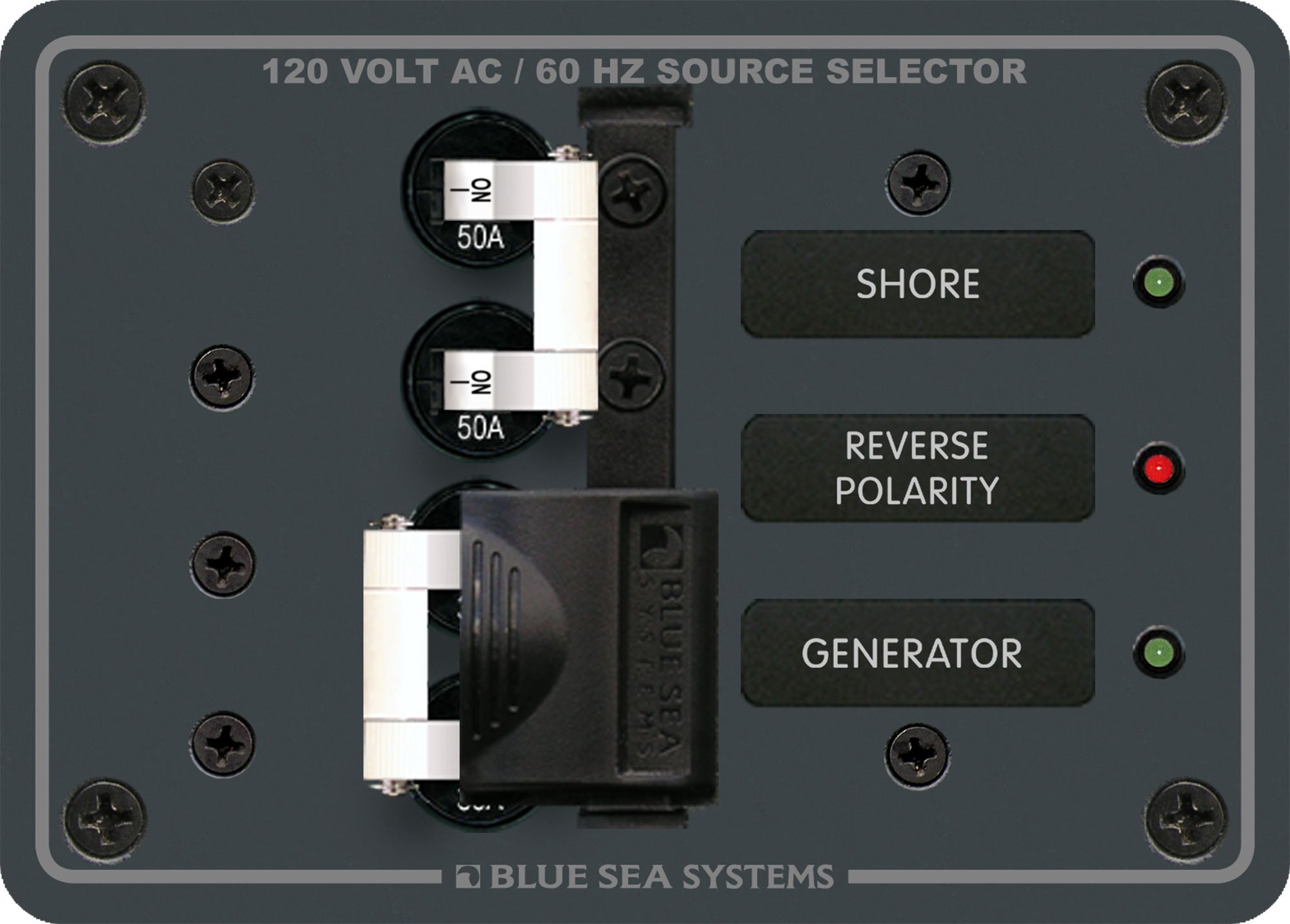 Interruptor Electrónico Blue Sea Systems 8061 Ac Toggle 120v 50a - Venta Internacional.