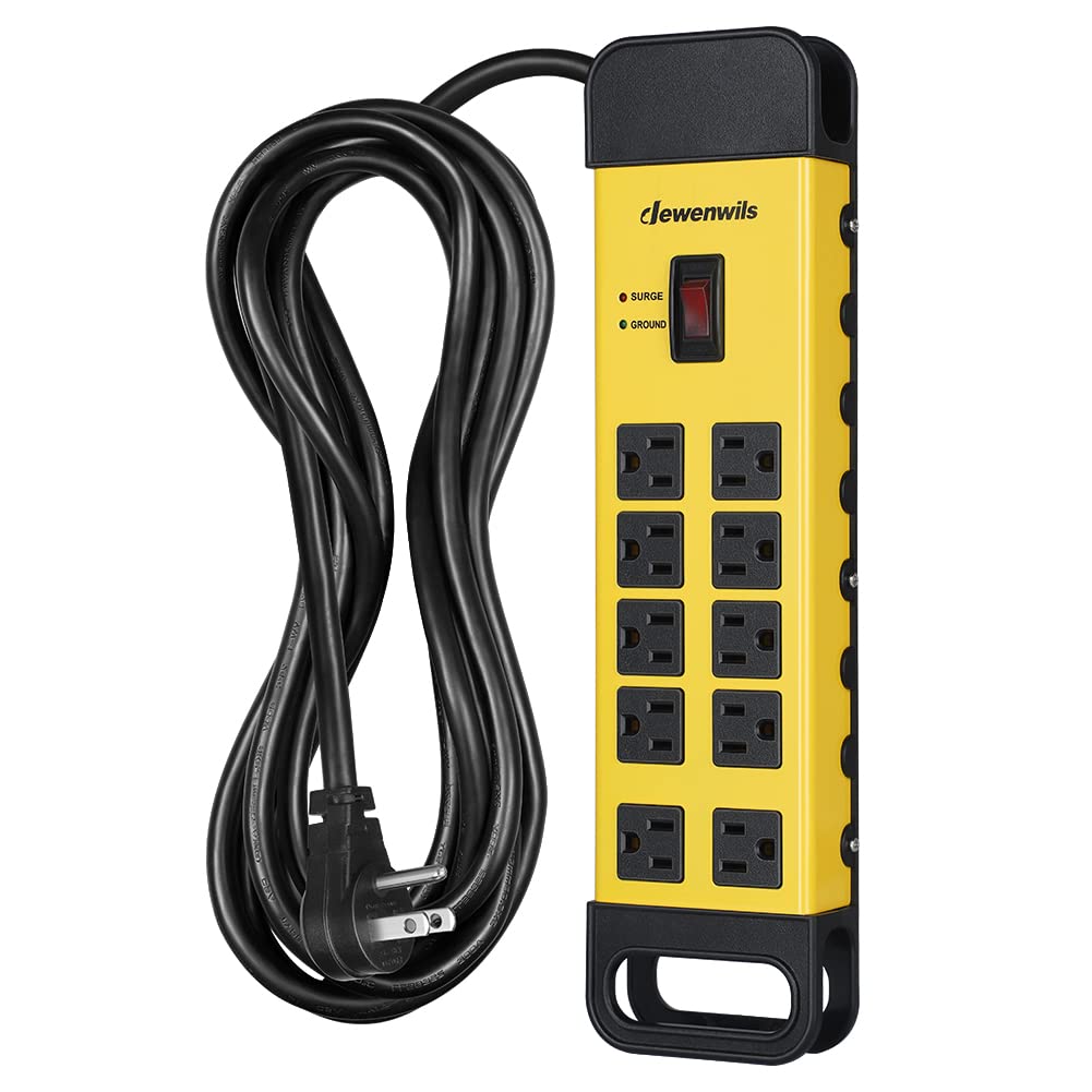 Power Strip Dewenwils De 10 Salidas Con Cable De 15 Pies 1440j 15a Ul - Venta Internacional.