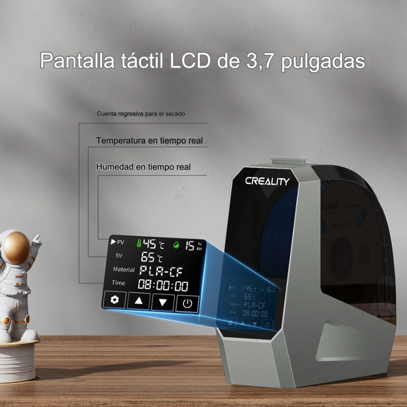 Foto 6 | Secador de Filamento Creality Space Pi para Impresoras 3D