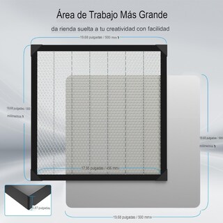 Foto 6 | Grabador y Cortador Creality 3D 500x500mm Laser Falcon