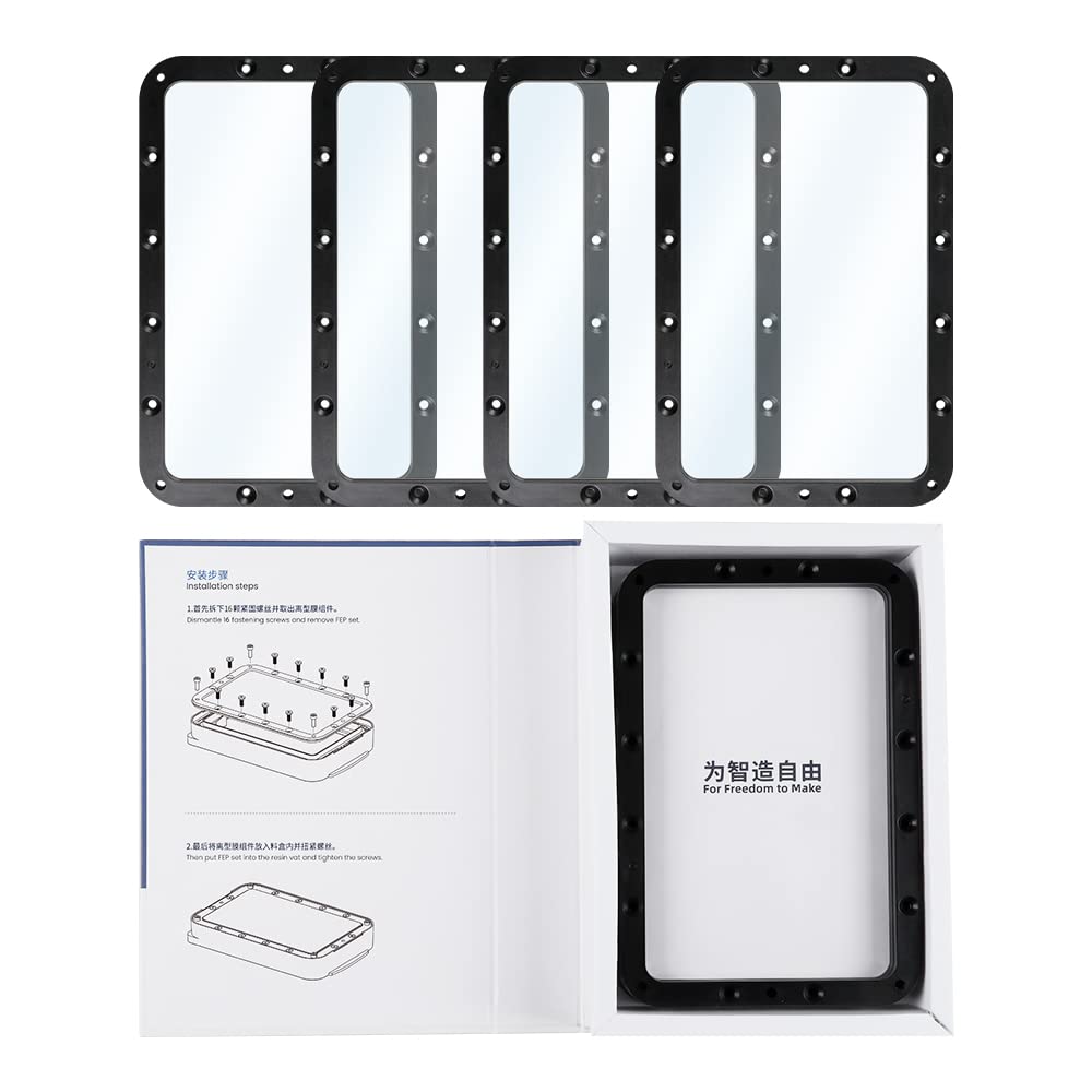 Foto 2 | Set De Películas Fep Para Anycubic Photon Mono 2 (5 Piezas) - Venta Internacional.