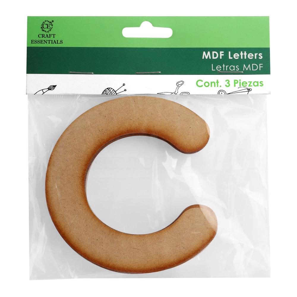 Foto 2 pulgar | Letras de Madera Corte MDF 3 mm Politec