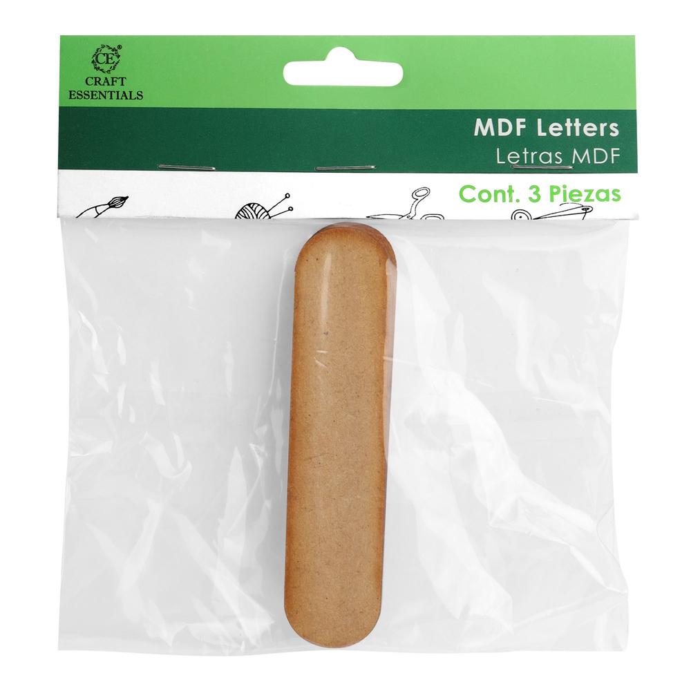 Set 10 Piezas De Bolsa Con 3 Piezas Letras De Madera Corte Mdf 3mm Politec