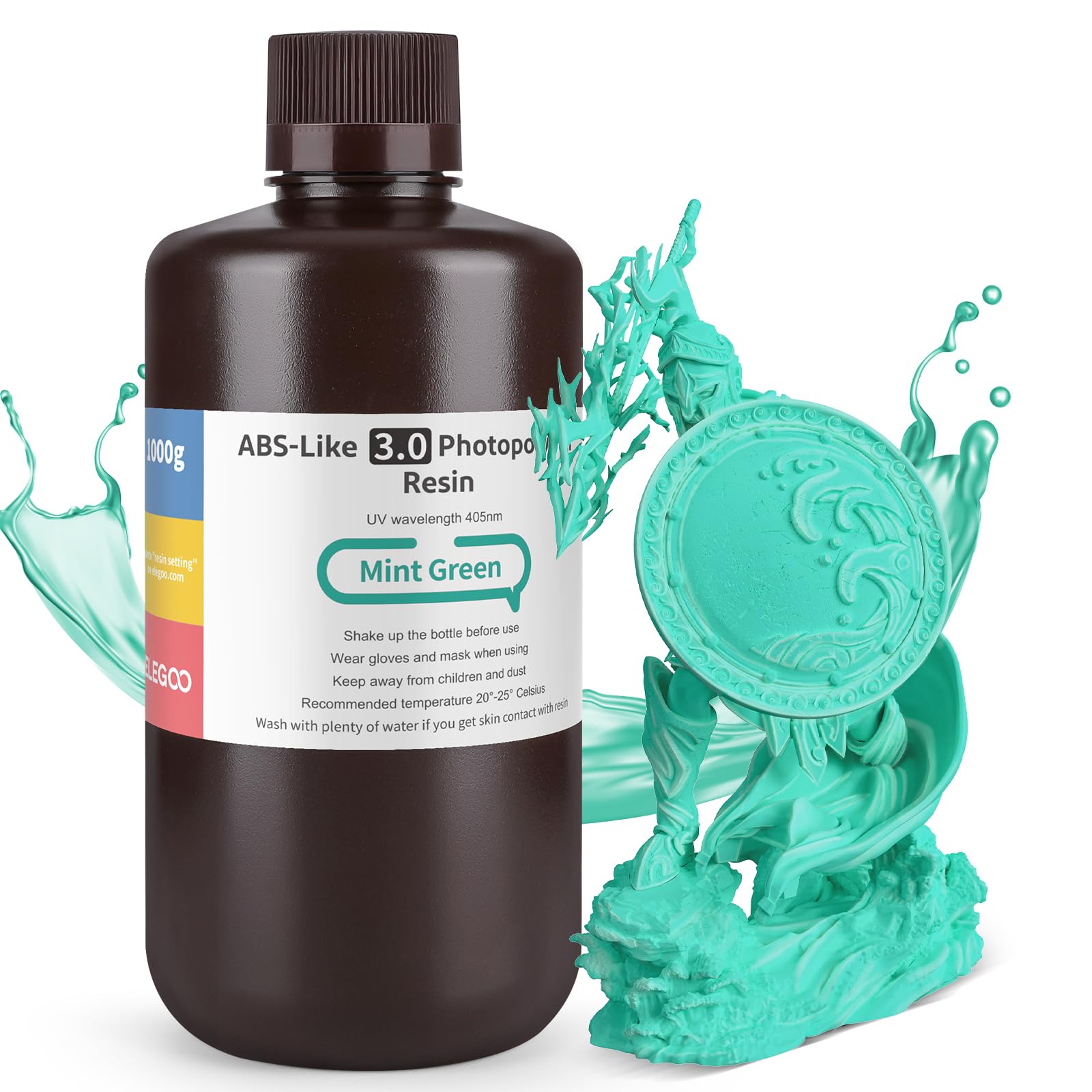 Foto 1 | Resina De Impresión 3d Elegoo Abs Like 3.0 1000 Ml Para Lcd/msla/dlp - Venta Internacional.