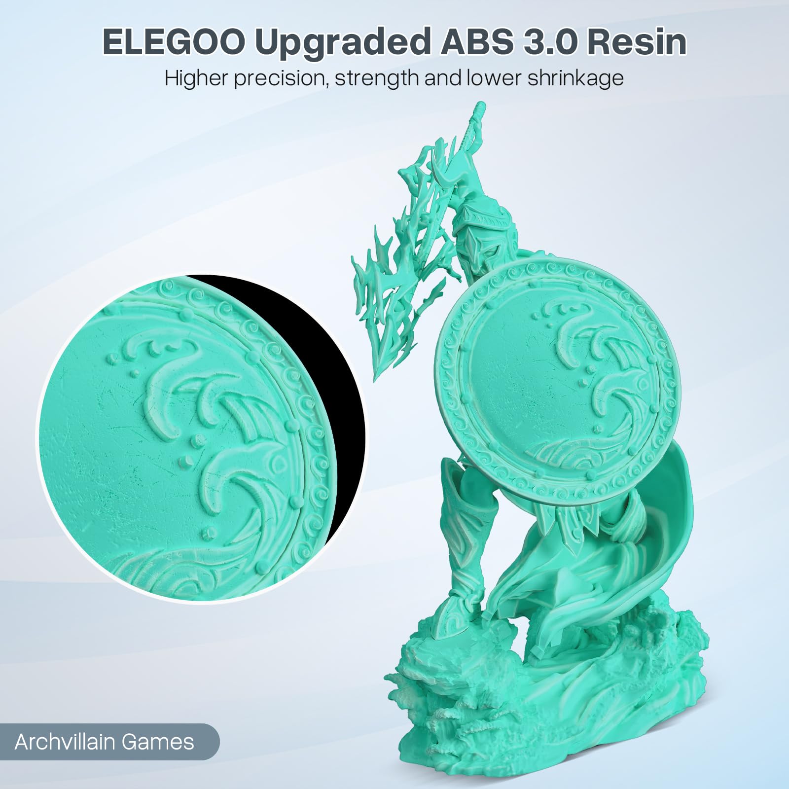 Foto 2 | Resina De Impresión 3d Elegoo Abs Like 3.0 1000 Ml Para Lcd/msla/dlp - Venta Internacional.