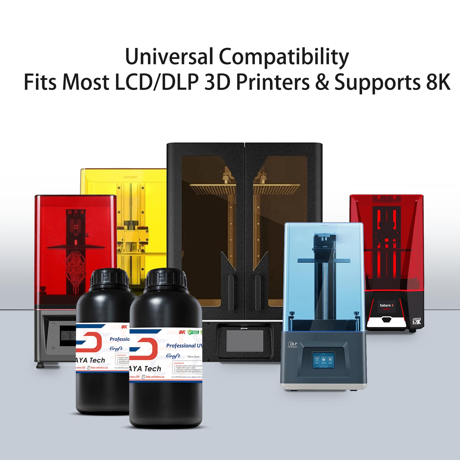 Foto 7 pulgar | Resina Para Impresora 3d Siraya Tech Craft, Ultratransparente, 1 Kg - Venta Internacional.