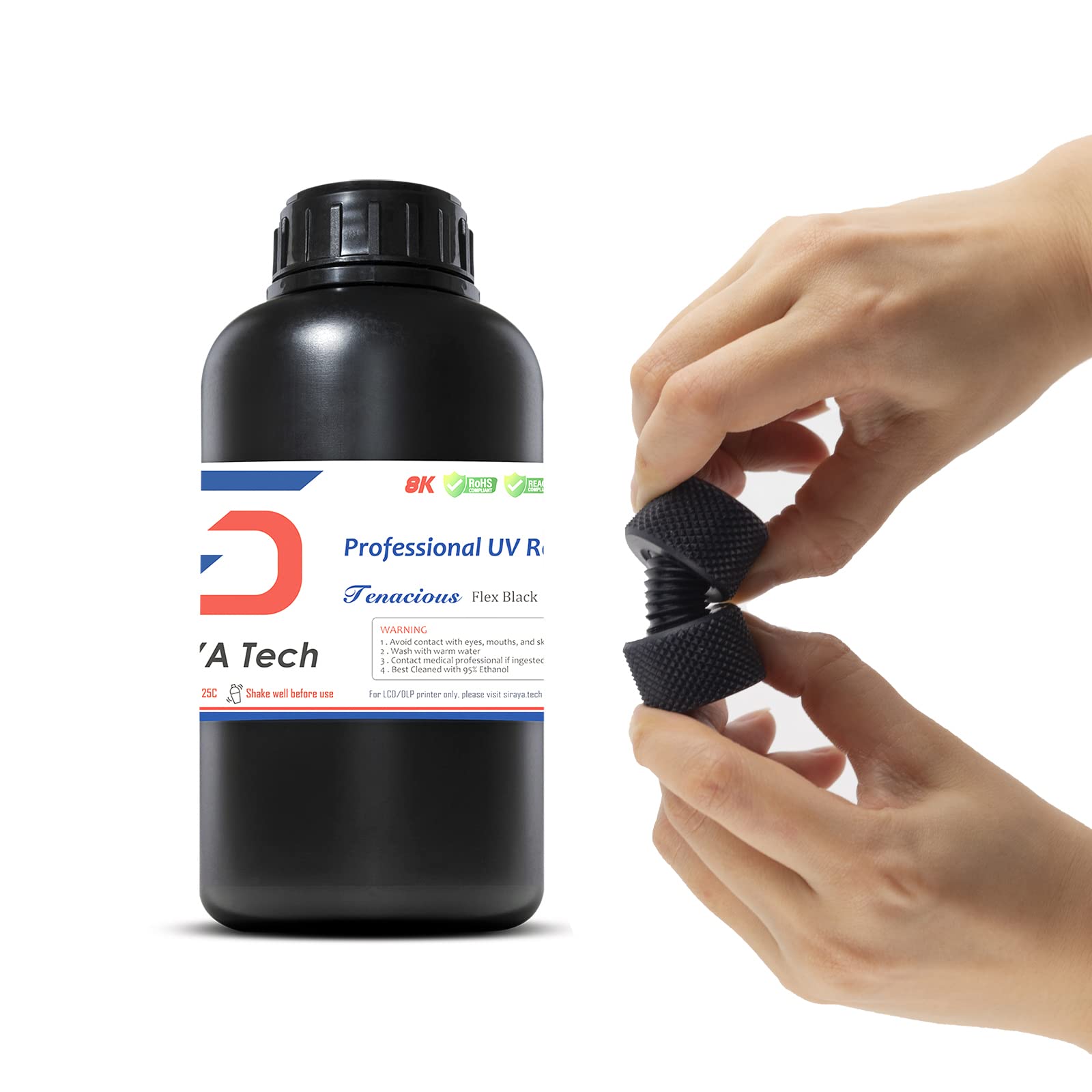 Foto 2 pulgar | Impresora 3d De Resina Siraya Tech Tenacious Flex De 1 Kg, Color Negro - Venta Internacional.
