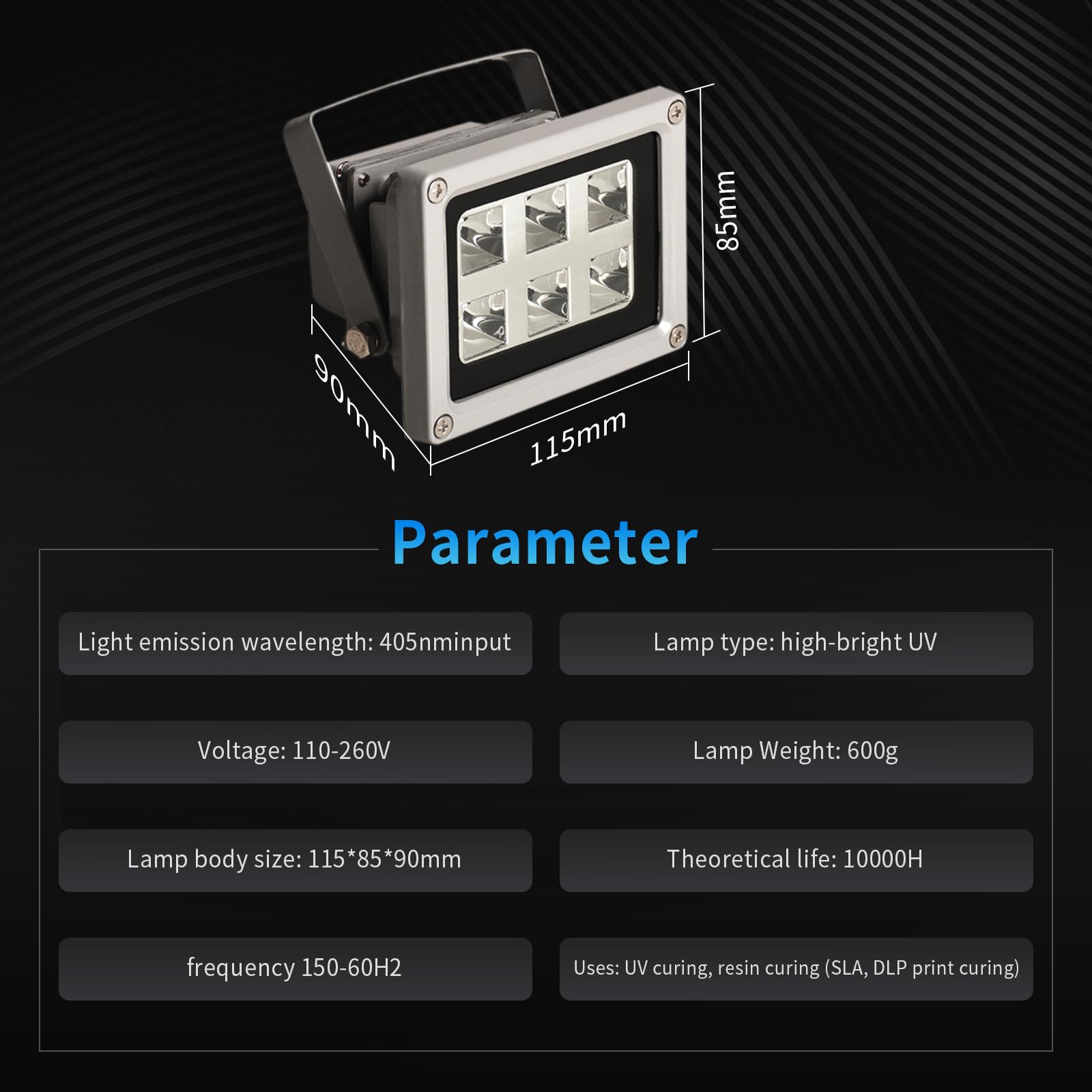 Foto 5 pulgar | Salida De Luz Uv Geeetech De 405 Nm Y 60 W Para Impresión 3d Sla/dlp/lcd - Venta Internacional.