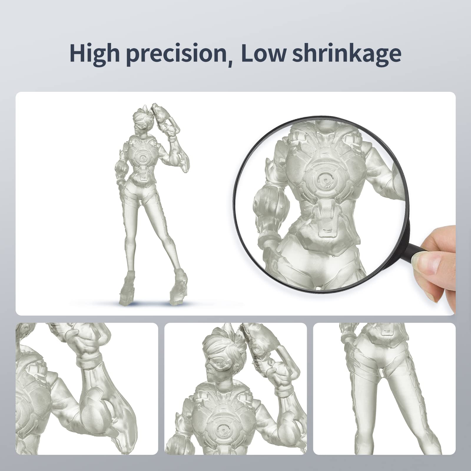 Foto 6 pulgar | Impresora 3d De Resina Anycubic Tough 2.0 De Alta Resistencia, 500 G - Venta Internacional.