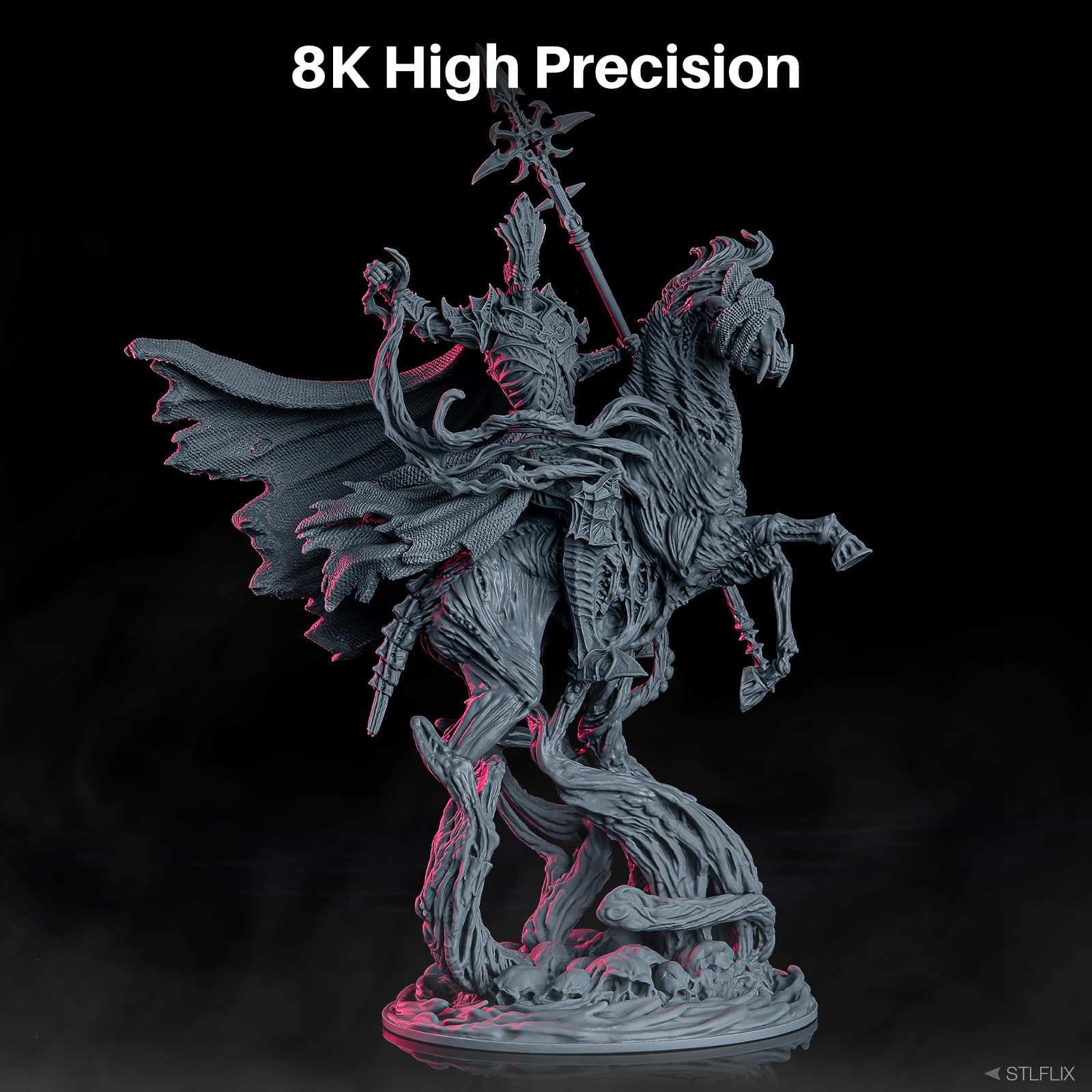 Foto 2 | Resina De Impresión 3d Elegoo 8k Tipo Abs 3.0 2 Kg Space Grey - Venta Internacional.