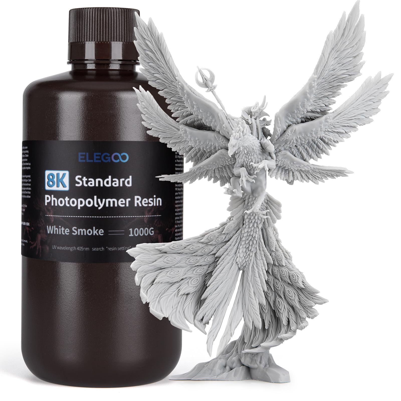 Foto 1 | Impresora 3d De Resina Elegoo 8k, Fotopolímero Estándar, 1000 Ml, 405 Nm - Venta Internacional.