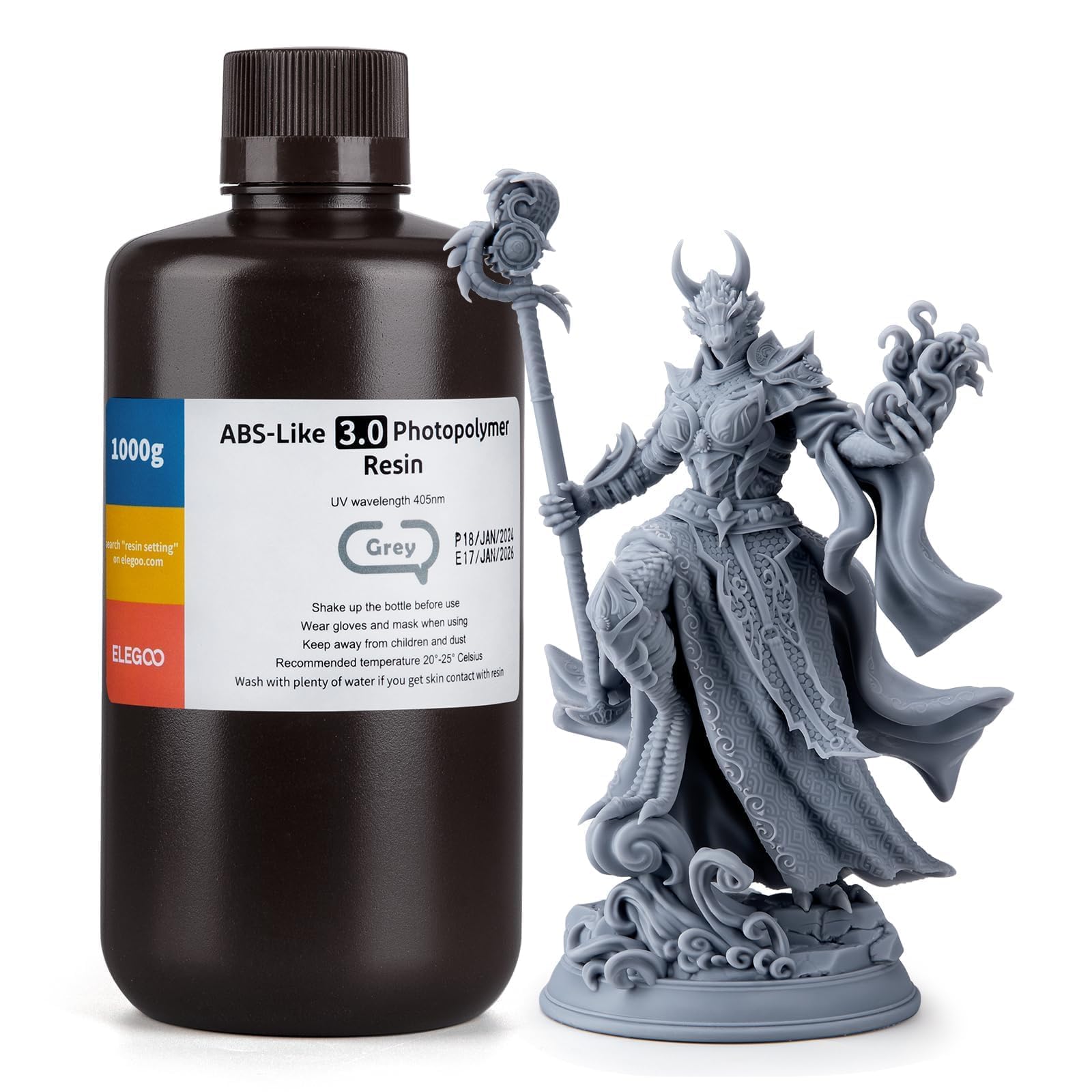 Foto 1 | Impresora 3d De Resina Elegoo Tipo Abs 3.0 1000g Para Marte Saturno - Venta Internacional.